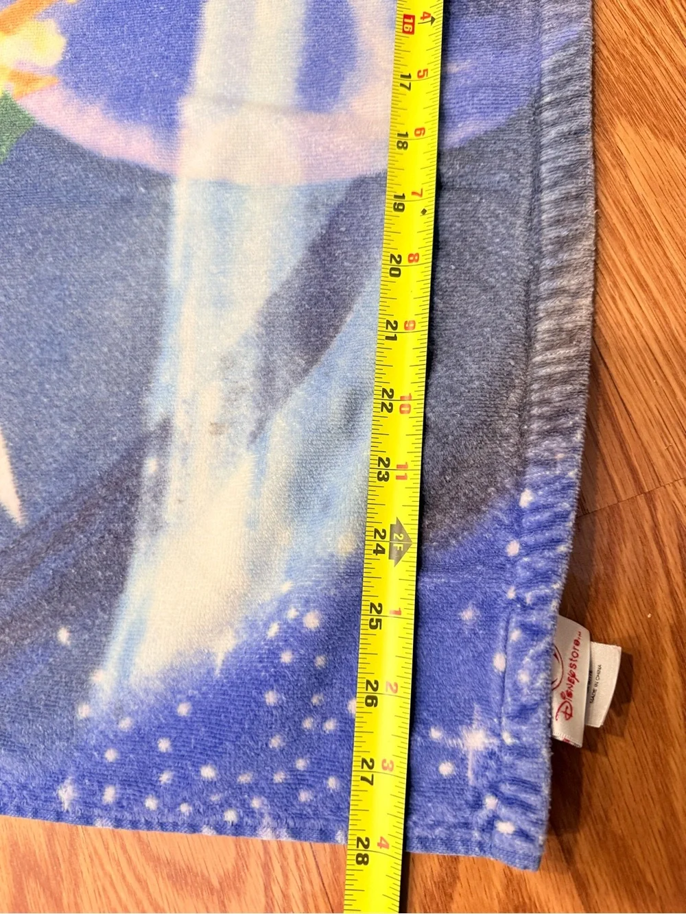 Vintage 2000s Disney Store Disney Fairies Beach Towel Tinker Bell & Friends Cott